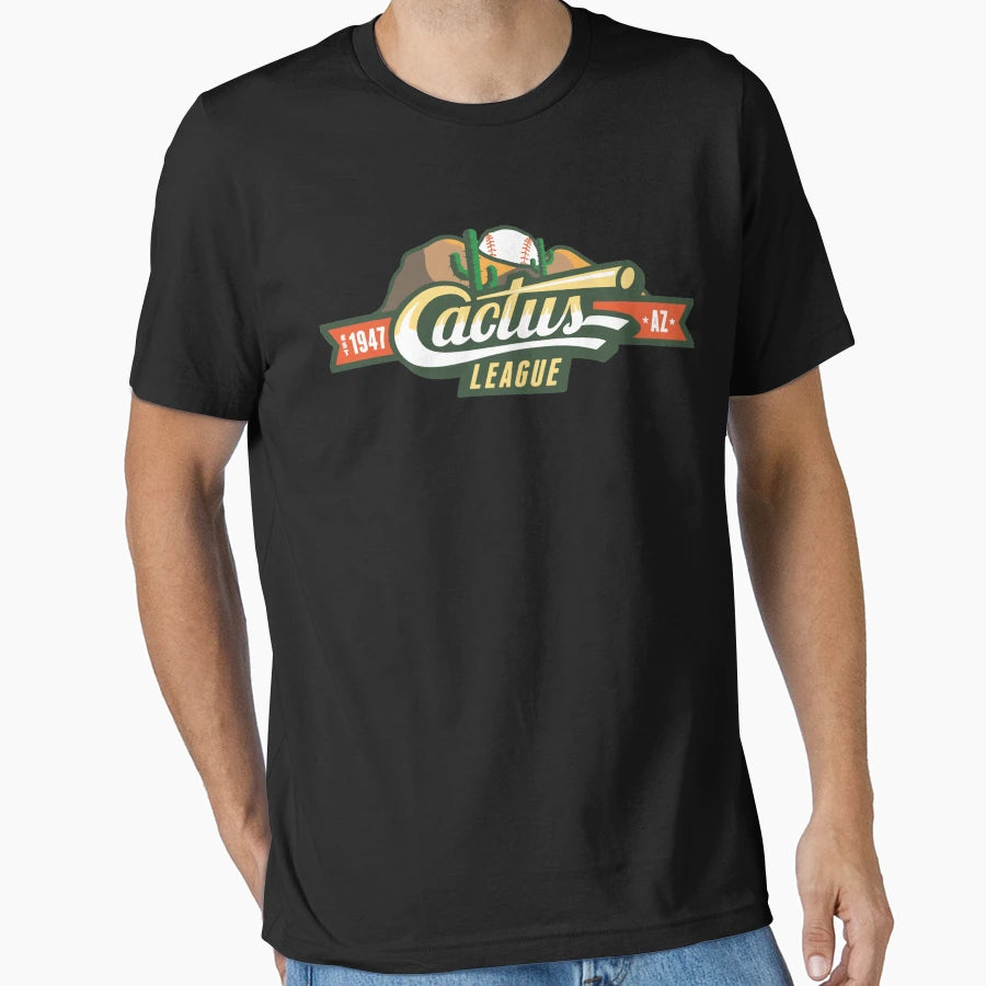 Cactus League Arizona Gear T-Shirt - Minimalist Print for Adults - T-Shirt, Sweatshirt, Hoodie