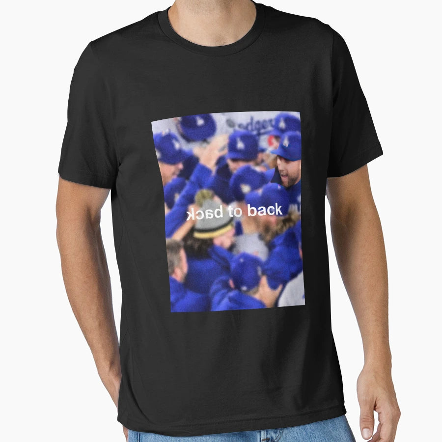 Complex Sports La Dodgers Back To Back T-Shirt - Streetwear Style Unisex - T-Shirt, Sweatshirt, Hoodie