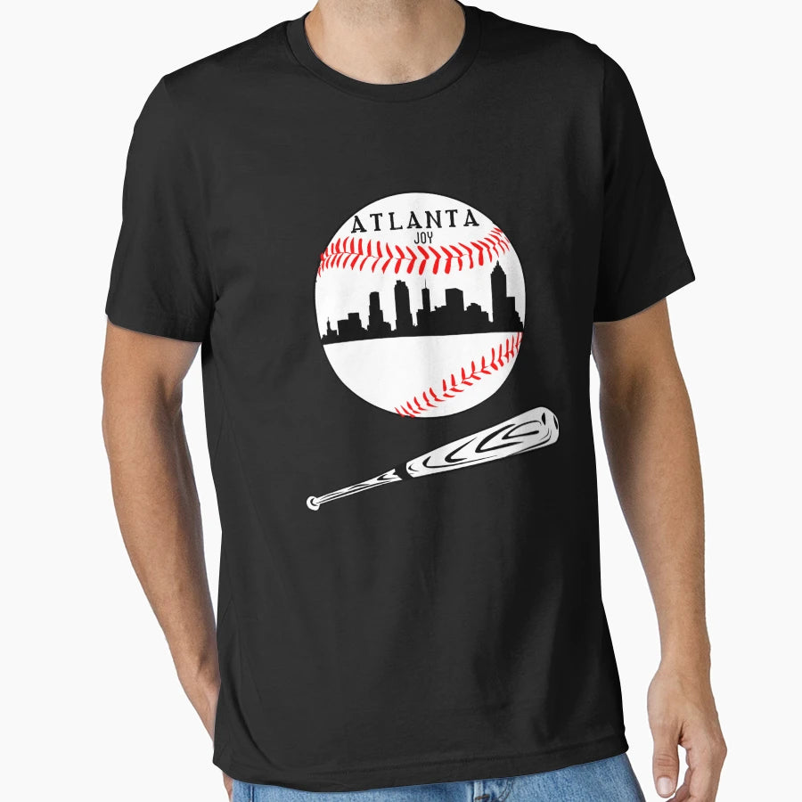 Atlanta Baseball T-Shirt - Graphic Print Men Women - T-Shirt, Sweatshirt, Hoodie