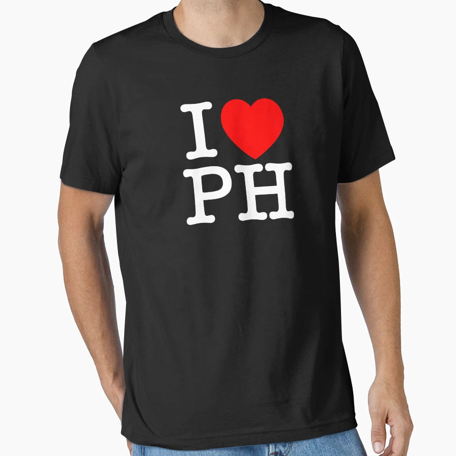 I Heart Ph Philippines T-Shirt - Aesthetic Graphic Unisex - T-Shirt, Sweatshirt, Hoodie