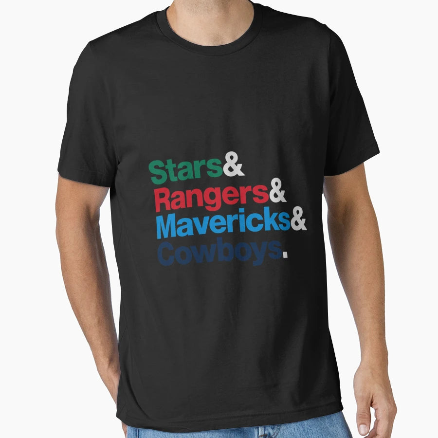 Dallas Sports Teams T-Shirt - Novelty Apparel Unisex - T-Shirt, Sweatshirt, Hoodie