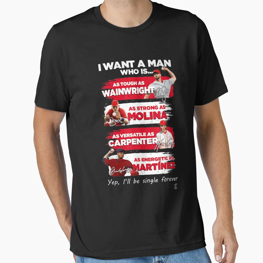 Yadier Molina Cardinals T-Shirt - Casual Everyday Wear for Adults - T-Shirt, Sweatshirt, Hoodie