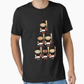 Baseball Black And Orange Super Sports T-Shirt - Graphic Print for Adults - T-Shirt, Sweatshirt, Hoodie