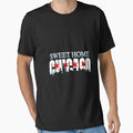 Sweet Home Chicago Flag Skyline T-Shirt - Fun Novelty Design for Adults - T-Shirt, Sweatshirt, Hoodie
