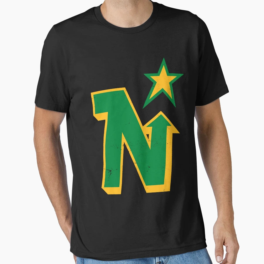 Minnesota North Stars Defunct Team T-Shirt - Graphic Print for Adults - T-Shirt, Sweatshirt, Hoodie
