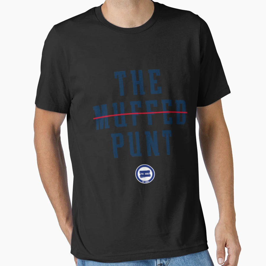 Edelman Muffed Punt T-Shirt - Trendy Graphic for Adults - T-Shirt, Sweatshirt, Hoodie