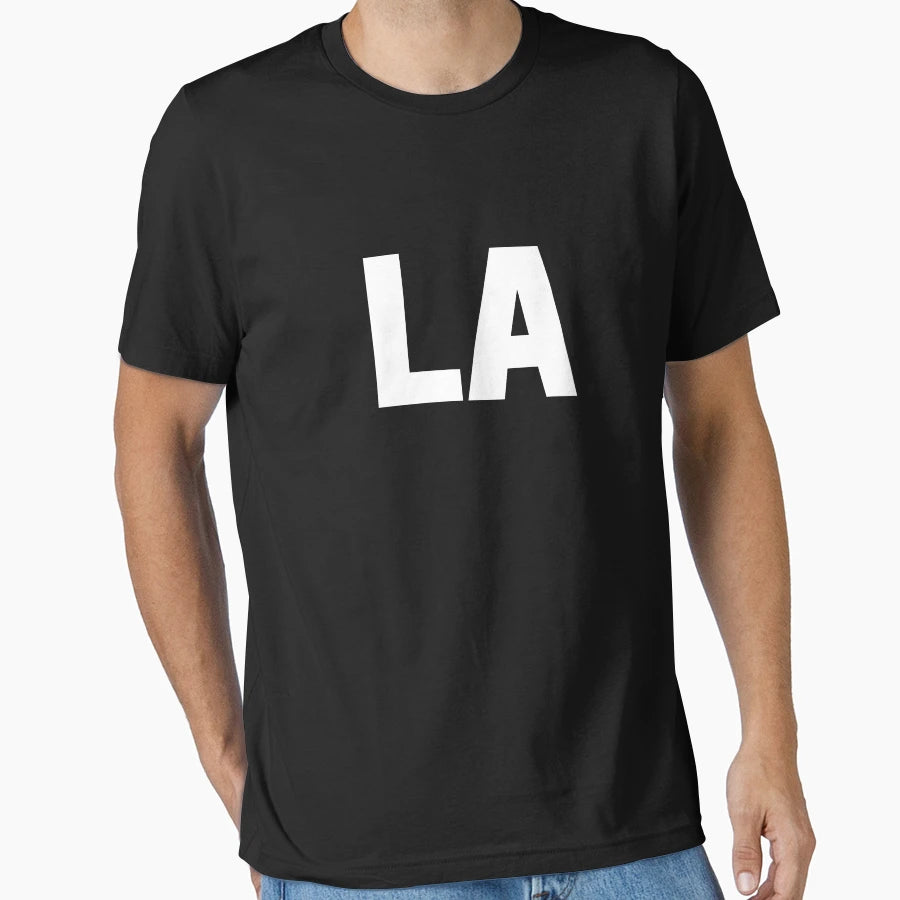 La Los Angeles T-Shirt - Custom Art Print Men Women - T-Shirt, Sweatshirt, Hoodie