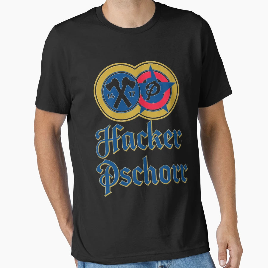 Hacker Pschorr T-Shirt - Aesthetic Graphic for Adults - T-Shirt, Sweatshirt, Hoodie