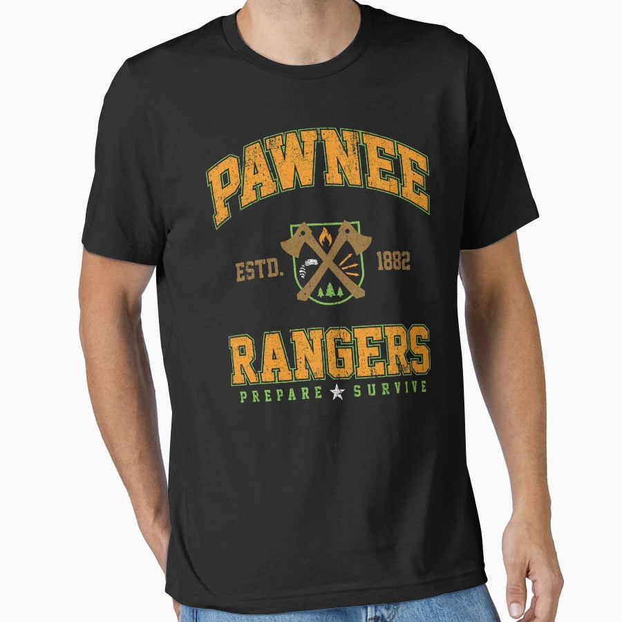 Pawnee Rangers T-Shirt - Casual Everyday Wear Men Women - T-Shirt, Sweatshirt, Hoodie