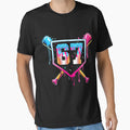 Baseball Drip Ice Cream Funny Seven Six T-Shirt - Aesthetic Graphic Unisex - T-Shirt, Sweatshirt, Hoodie
