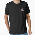 Rk Red White Blue Outline T-Shirt - Casual Everyday Wear Men Women - T-Shirt, Sweatshirt, Hoodie