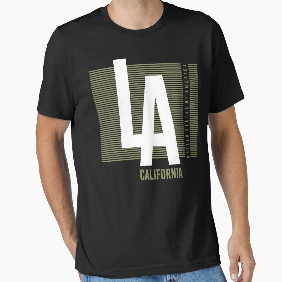 Los Angeles La California United T-Shirt - Novelty Apparel for Adults - T-Shirt, Sweatshirt, Hoodie