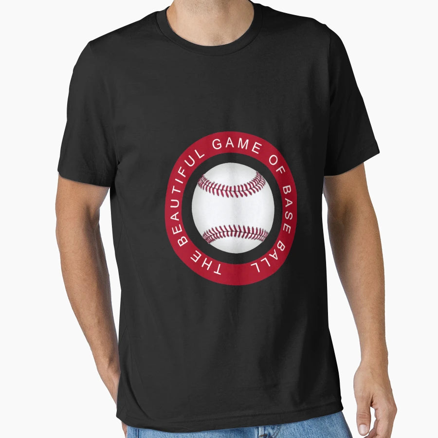 Beautiful Game Baseball T-Shirt - Aesthetic Graphic for Adults - T-Shirt, Sweatshirt, Hoodie