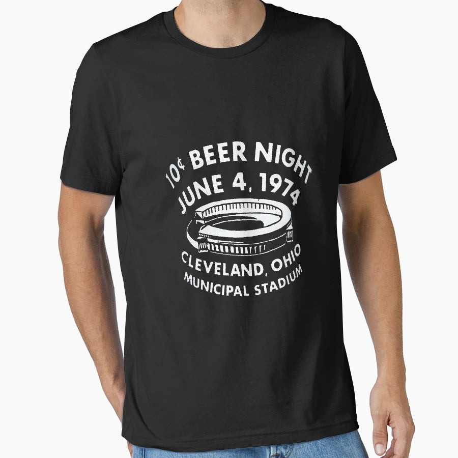 10 Cent Beer Night June 4 1974 Cleveland T-Shirt - Trendy Graphic Unisex - T-Shirt, Sweatshirt, Hoodie