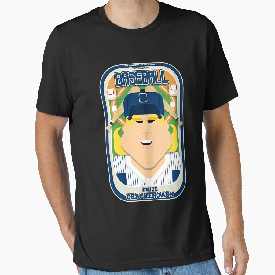Baseball Blue Pinstripes Deuce T-Shirt - Streetwear Style Men Women - T-Shirt, Sweatshirt, Hoodie