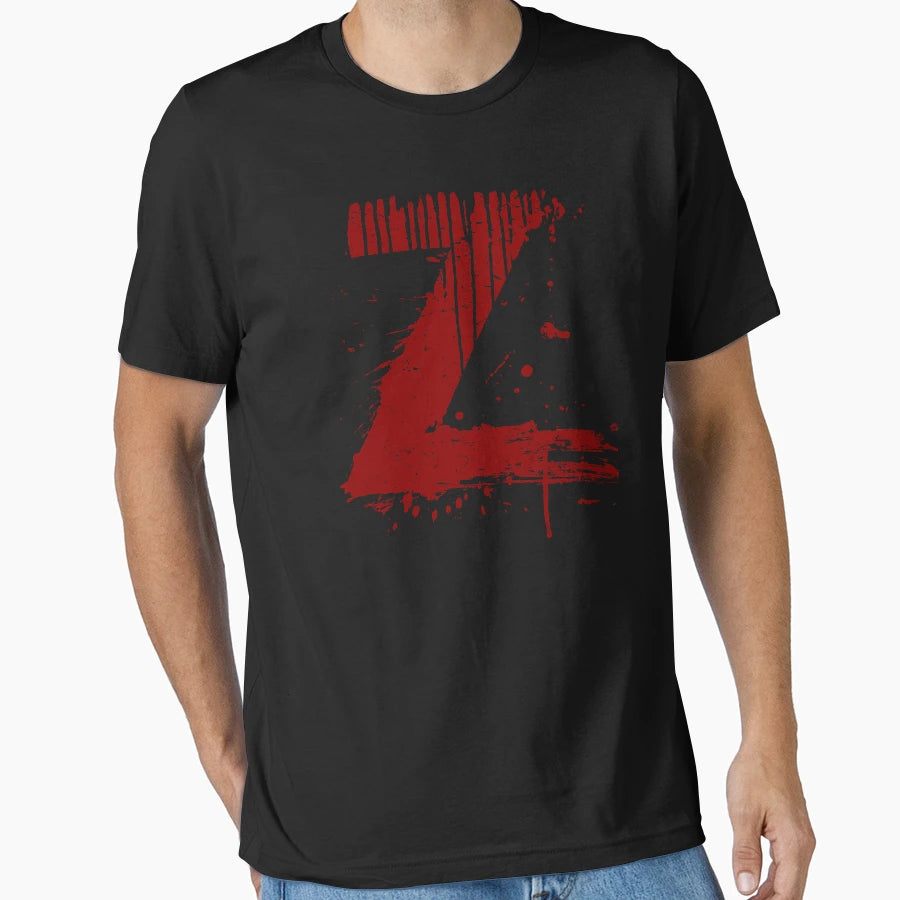 Bloody Letter Z Horror Gift T-Shirt - Streetwear Style Unisex - T-Shirt, Sweatshirt, Hoodie