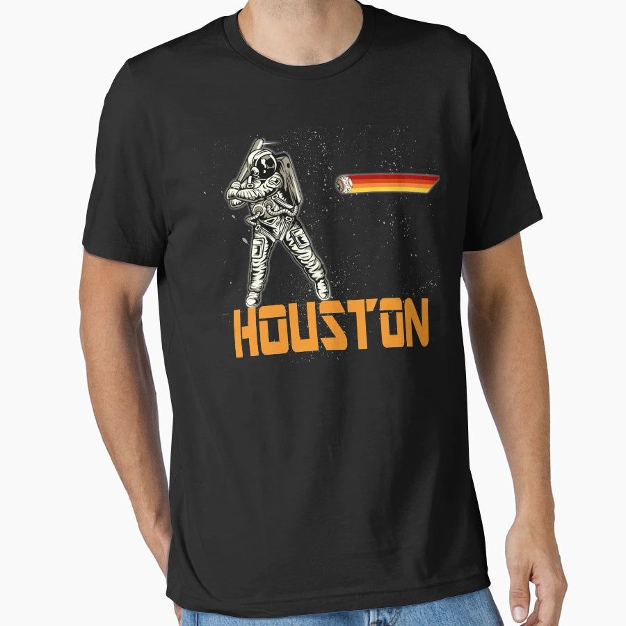 Houston Baseball T-Shirt - Trendy Graphic for Adults - T-Shirt, Sweatshirt, Hoodie