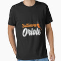 Birds Baltimore Oriole Baltimore T-Shirt - Fun Novelty Design for Adults - T-Shirt, Sweatshirt, Hoodie