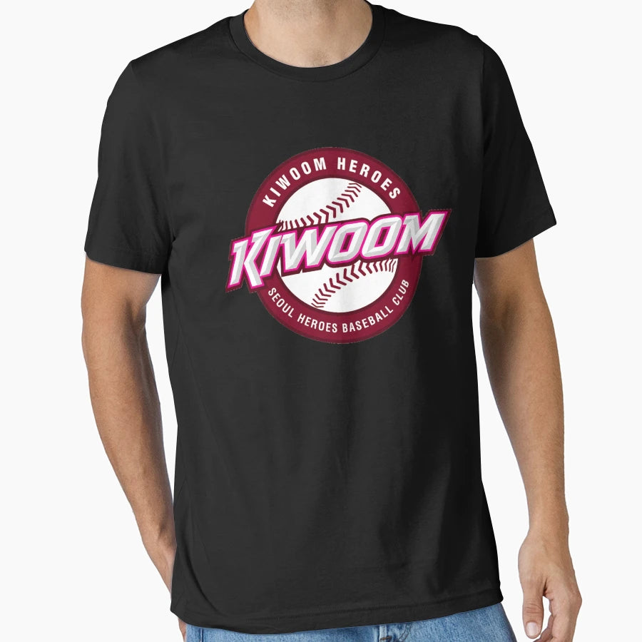 Kiwoom Heroes Kbo T-Shirt - Aesthetic Graphic for Adults - T-Shirt, Sweatshirt, Hoodie