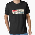 Greetings Cleveland United States T-Shirt - Minimalist Print for Adults - T-Shirt, Sweatshirt, Hoodie