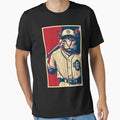 Cat Baseball Player Hope T-Shirt - Minimalist Print Unisex - T-Shirt, Sweatshirt, Hoodie