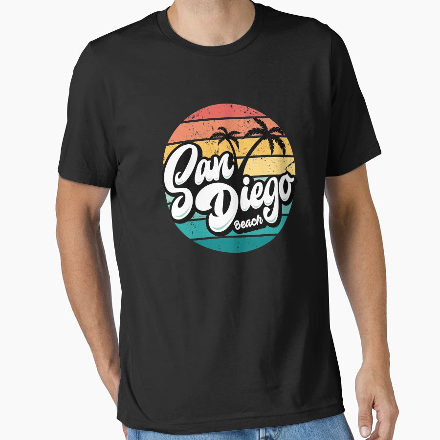 San Diego Beach California T-Shirt - Novelty Apparel Men Women - T-Shirt, Sweatshirt, Hoodie