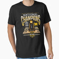 Michigan Mens Basketball National T-Shirt - Aesthetic Graphic Men Women - T-Shirt, Sweatshirt, Hoodie