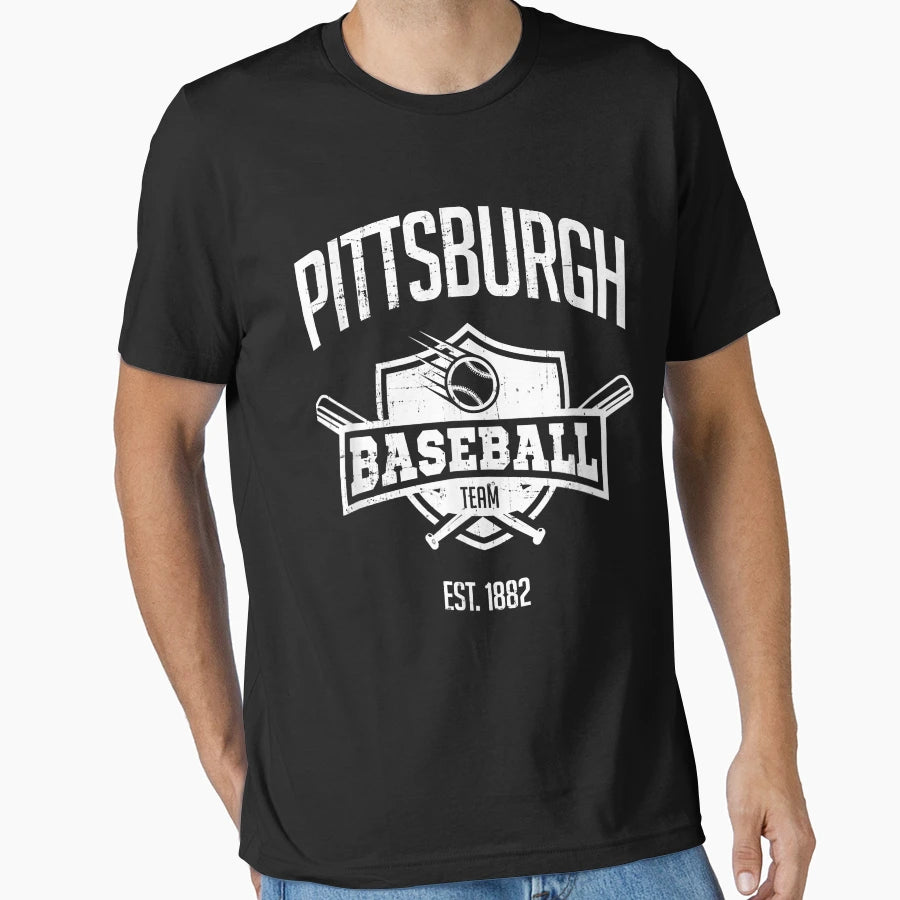 Distressed Pirate Fan Gift Party T-Shirt - Aesthetic Graphic Unisex - T-Shirt, Sweatshirt, Hoodie