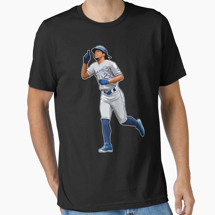 Adalberto Mondesi Celebrates T-Shirt - Casual Everyday Wear for Adults - T-Shirt, Sweatshirt, Hoodie