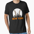 New York Skyline Baseball Lover T-Shirt - Streetwear Style Unisex - T-Shirt, Sweatshirt, Hoodie