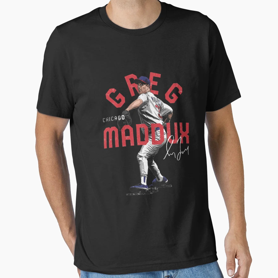 Greg Maddux T-Shirt - Novelty Apparel for Adults - T-Shirt, Sweatshirt, Hoodie