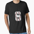 Baseball Number 6 T-Shirt - Streetwear Style for Adults - T-Shirt, Sweatshirt, Hoodie