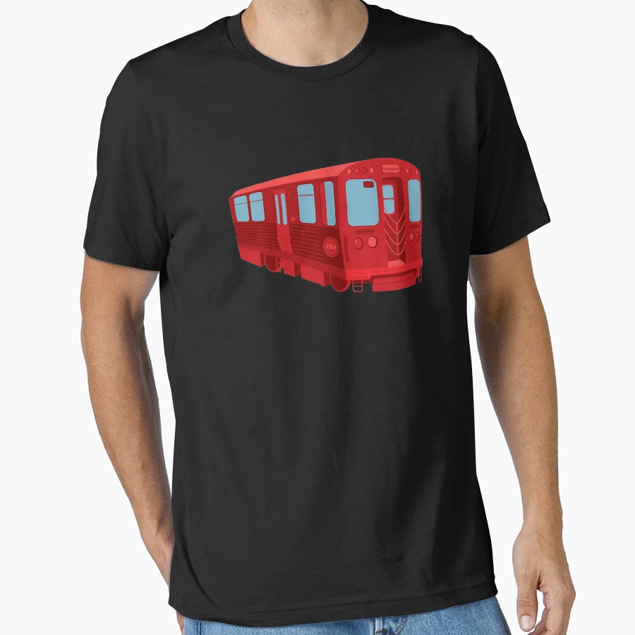 Cta Red Line T-Shirt - Unique Graphic Men Women - T-Shirt, Sweatshirt, Hoodie