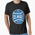 Los Angeles Big League Baseball White T-Shirt - Streetwear Style Men Women - T-Shirt, Sweatshirt, Hoodie
