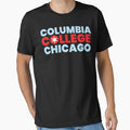 Columbia College Chicago Flag Logo T-Shirt - Streetwear Style Unisex - T-Shirt, Sweatshirt, Hoodie