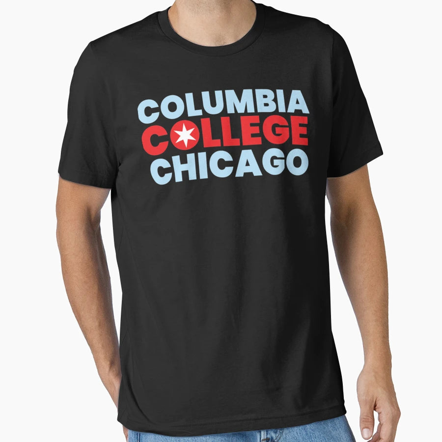 Columbia College Chicago Flag Logo T-Shirt - Streetwear Style Unisex - T-Shirt, Sweatshirt, Hoodie