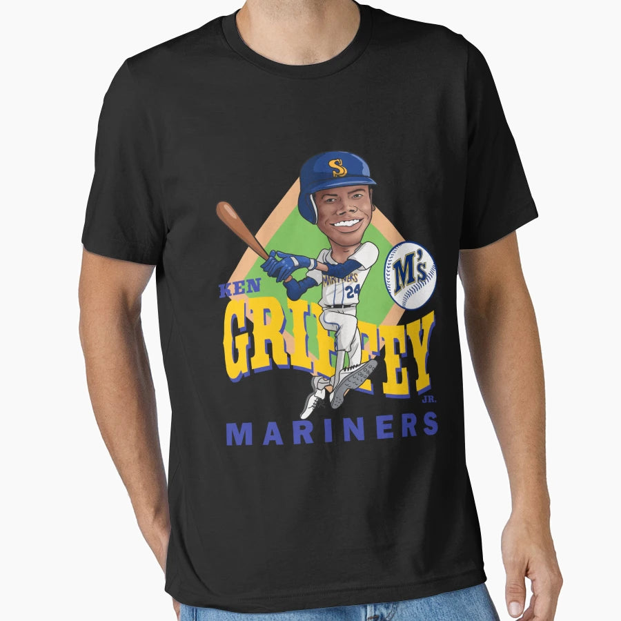 Ken Griffey Jr T-Shirt - Streetwear Style for Adults - T-Shirt, Sweatshirt, Hoodie