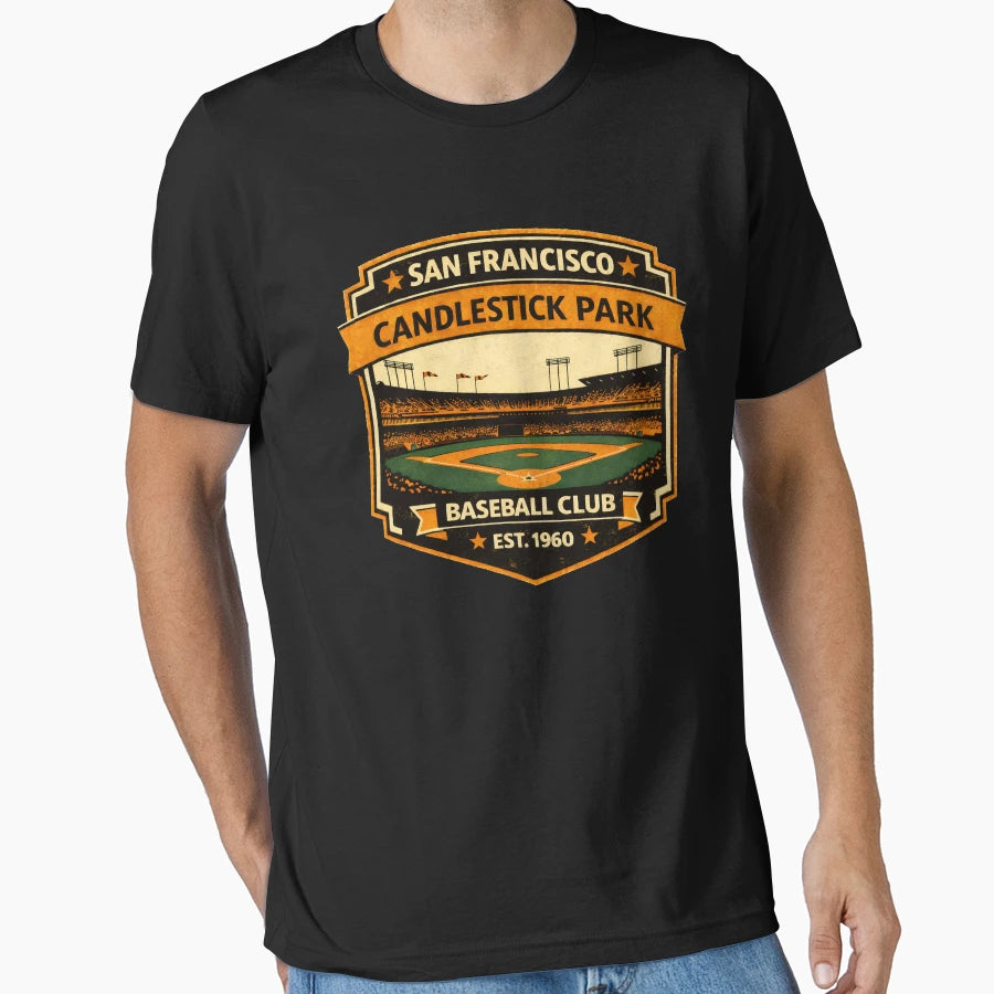 Candlestick Park San Francisco T-Shirt - Novelty Apparel Men Women - T-Shirt, Sweatshirt, Hoodie