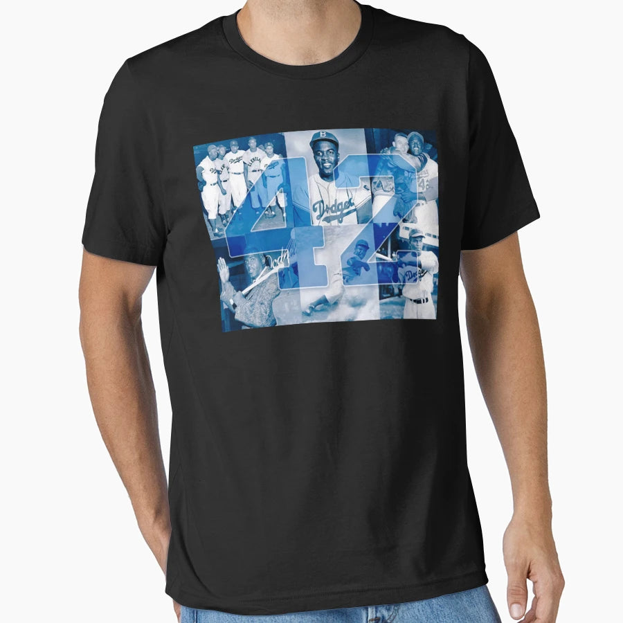 42 Jackie Robinson T-Shirt - Aesthetic Graphic Unisex - T-Shirt, Sweatshirt, Hoodie