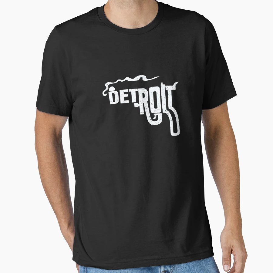Macs Detroit Smoking Gun T Shirtmacs T-Shirt - Custom Art Print Men Women - T-Shirt, Sweatshirt, Hoodie