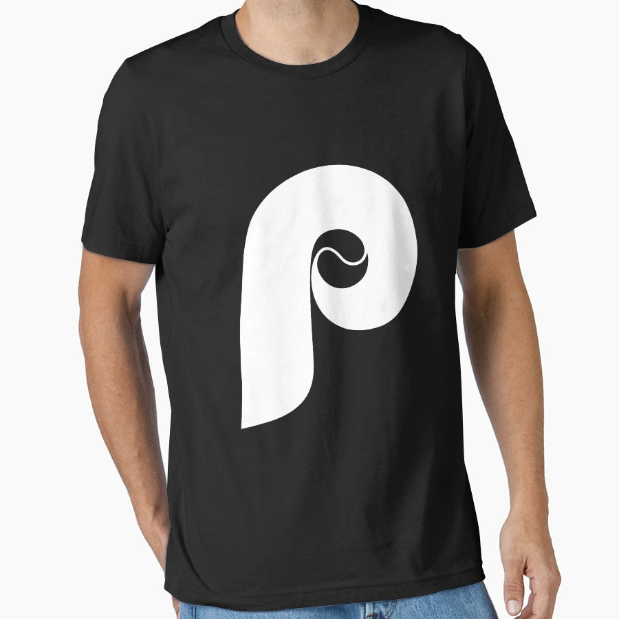 White P Initial Font T-Shirt - Streetwear Style Men Women - T-Shirt, Sweatshirt, Hoodie