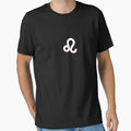 Leo Symbol Zodiac Sign Gift T-Shirt - Minimalist Print Men Women - T-Shirt, Sweatshirt, Hoodie