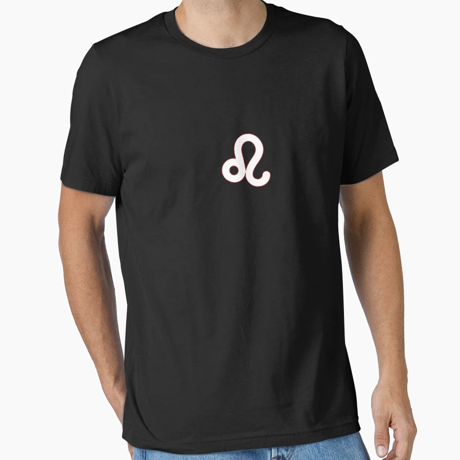 Leo Symbol Zodiac Sign Gift T-Shirt - Minimalist Print Men Women - T-Shirt, Sweatshirt, Hoodie