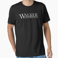 Walker Texas Ranger Logo White T-Shirt - Minimalist Print Men Women - T-Shirt, Sweatshirt, Hoodie