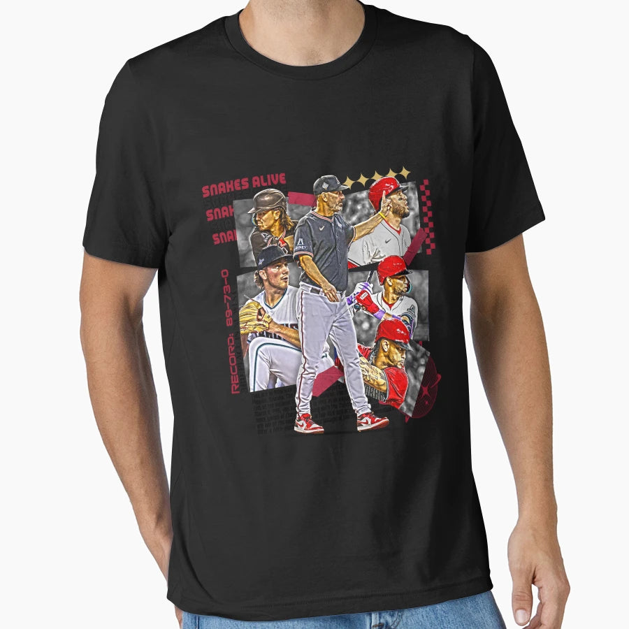 Arizona Baseball Team Squad T-Shirt - Casual Everyday Wear Men Women - T-Shirt, Sweatshirt, Hoodie