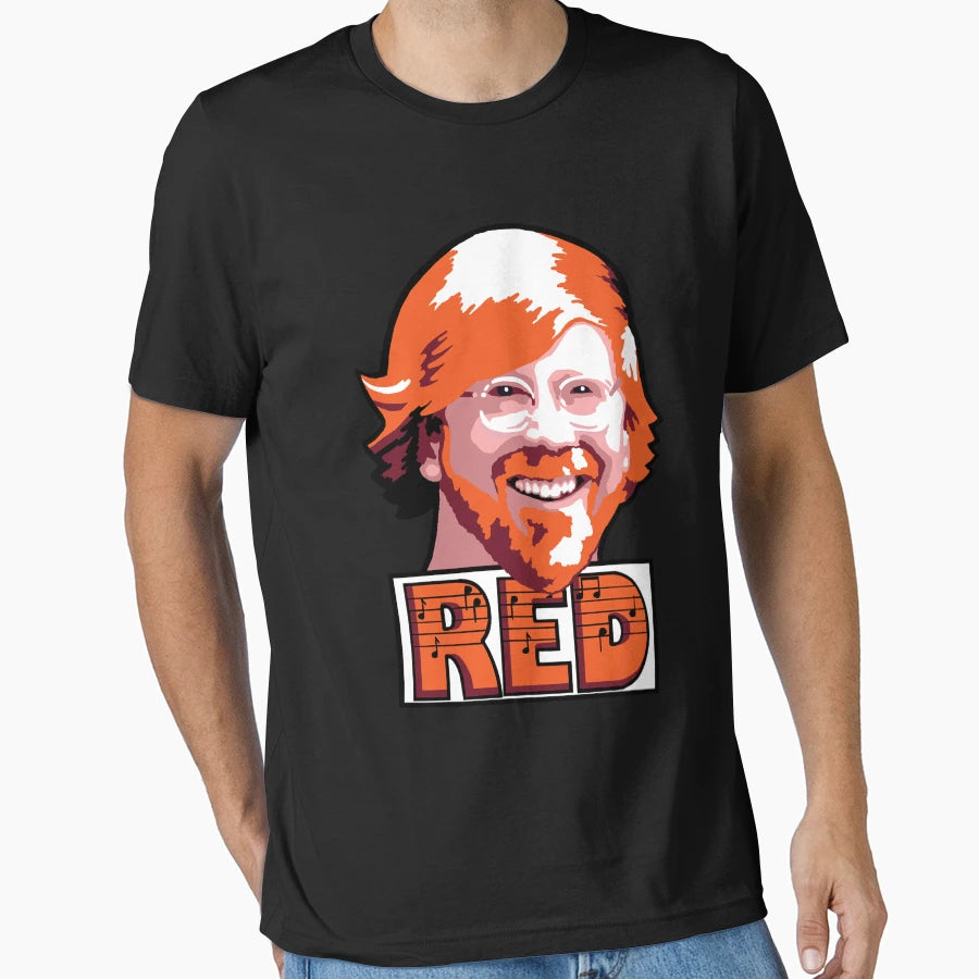 Trey Red Anastasio T-Shirt - Minimalist Print Men Women - T-Shirt, Sweatshirt, Hoodie