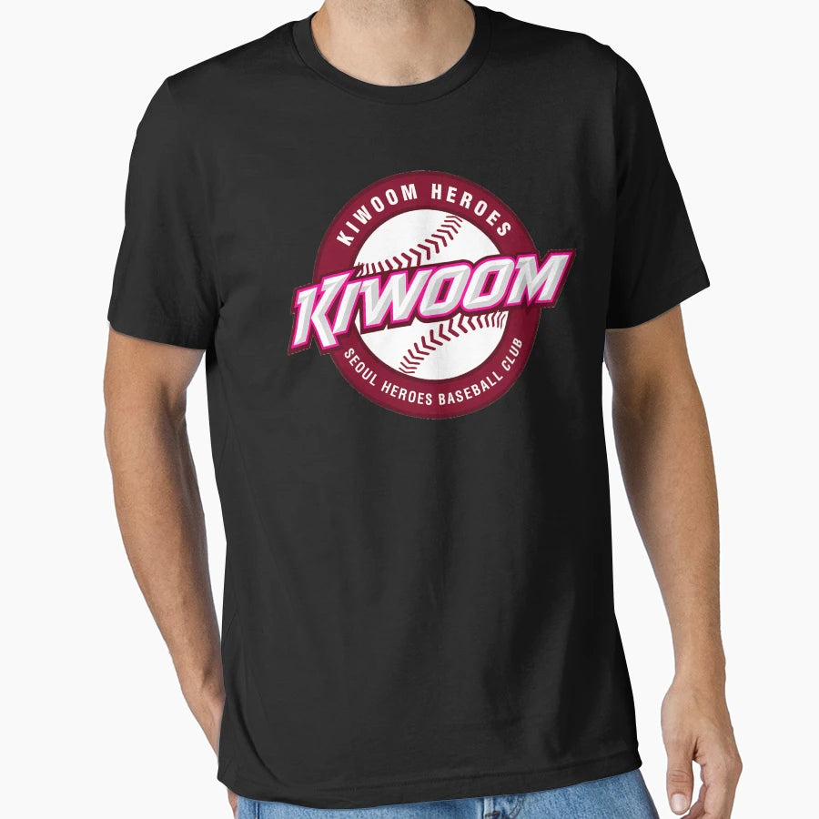 Kiwoom Heroes Kbo Logo T-Shirt - Custom Art Print Unisex - T-Shirt, Sweatshirt, Hoodie