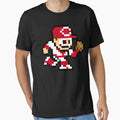 Cincinnati 8 Bit Player T-Shirt - Trendy Graphic Men Women - T-Shirt, Sweatshirt, Hoodie