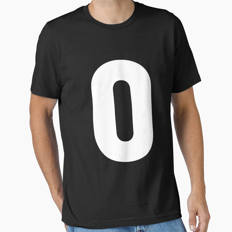 Number 0 T-Shirt - Aesthetic Graphic for Adults - T-Shirt, Sweatshirt, Hoodie