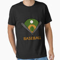 Baseball Field Bat Ball Home Run Gift T-Shirt - Streetwear Style Men Women - T-Shirt, Sweatshirt, Hoodie